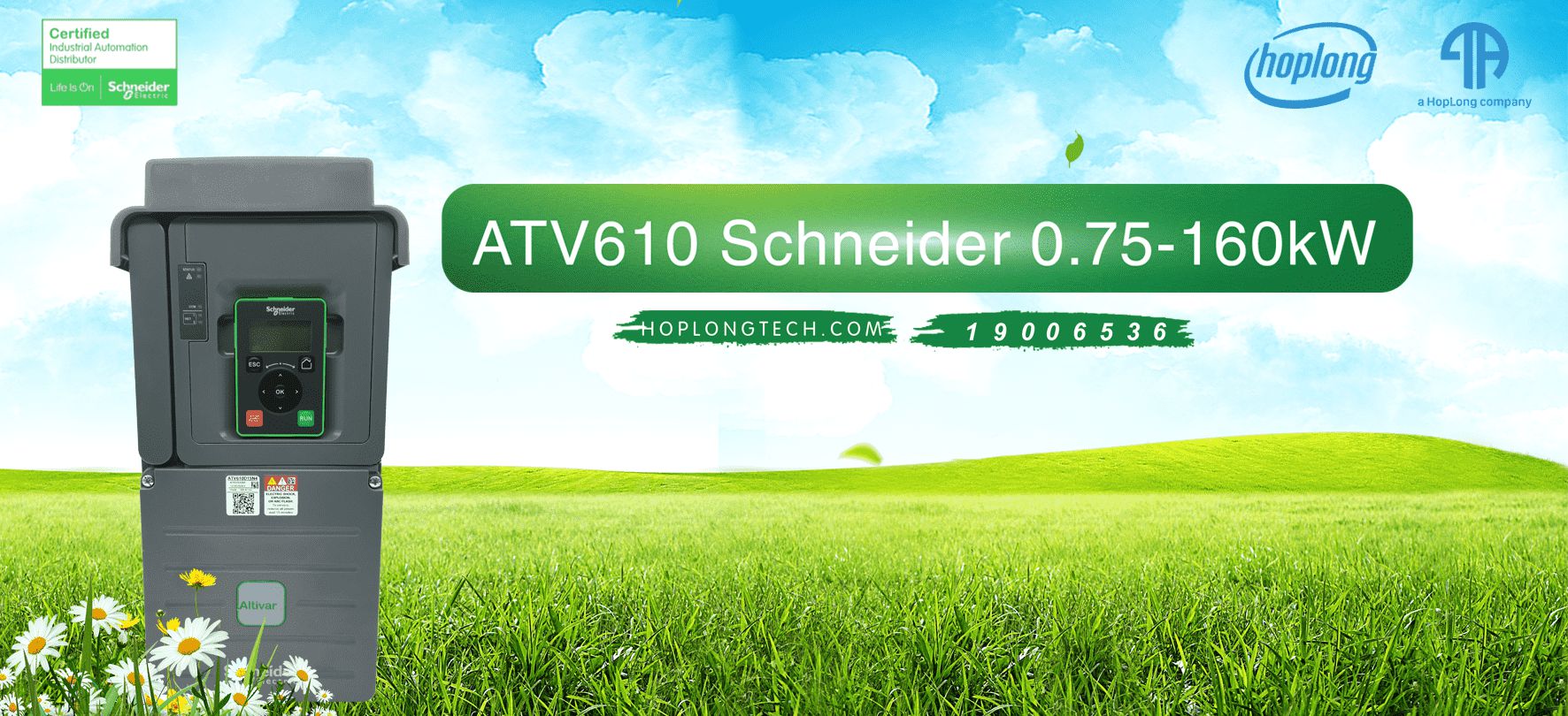 ATV610 Biến tần Schnieder 0.75 - 160kW Hoplong phân phối giá tốt nhất