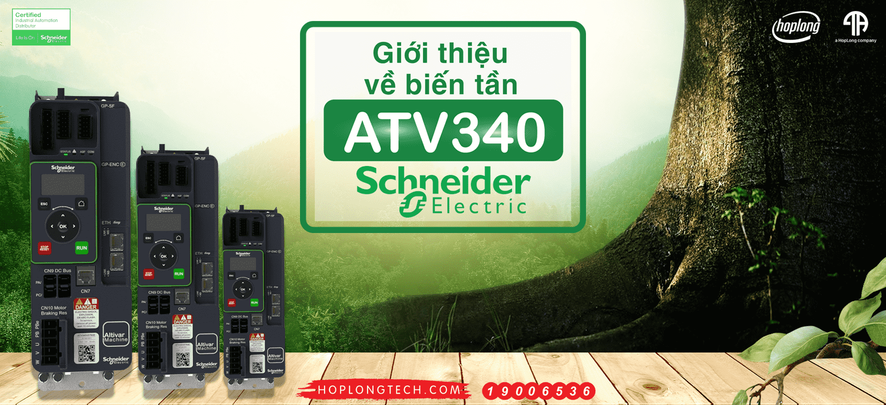 Giới thiệu biến tần ATV340 Schneider Electric