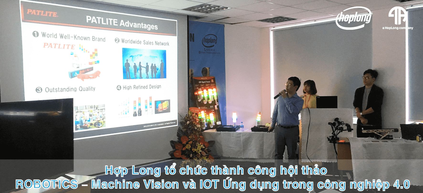 Hợp Long tổ chức thành công hội thảo ROBOTICS – Machine Vision và IOT Ứng dụng trong công nghiệp 4.0