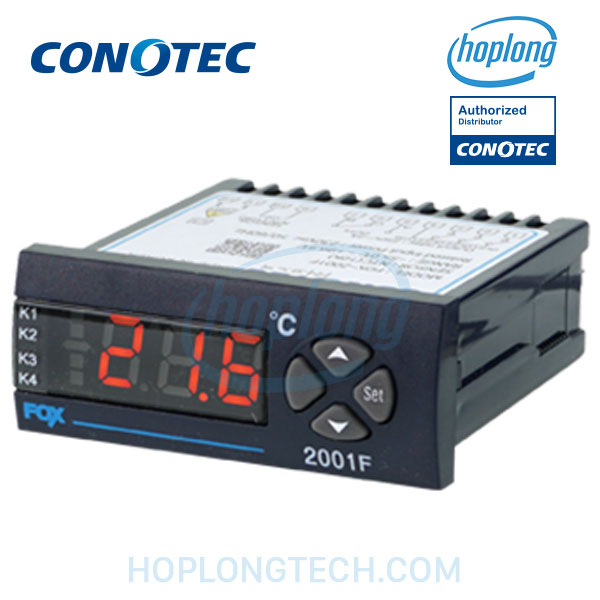 Hướng dẫn cách đấu nối bộ điều khiển nhiệt độ FOX-2001F CONOTEC