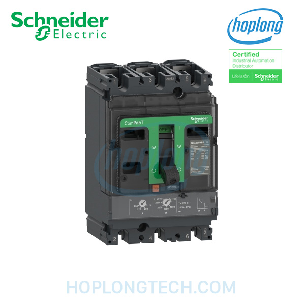Bộ ngắt mạch C25F3TM200 Schneider có tương thích trên thiết bị điện gia dụng không?