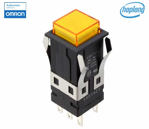Lighted pushbutton switch A3SA Omron