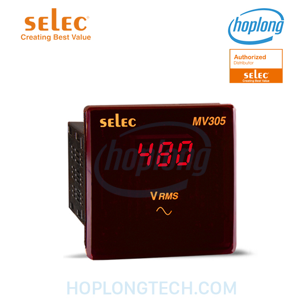 Đồng hồ đo vôn kế Digital Selec