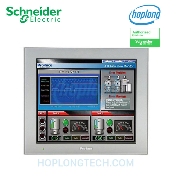 màn hình HMI Schneider PFXET6700WAD khả năng hiển thị đa dạng màu sắc