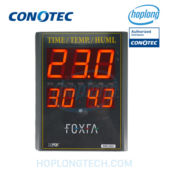 Conotec FOX-4HRA - Đồng hồ nhiệt độ hiện đại  Conotec-fox-2121