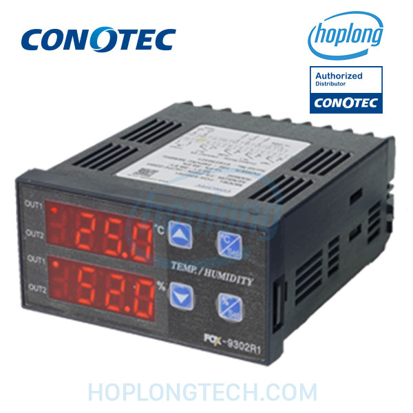 bộ điều khiển nhiệt độ FOX-9302R1 Conotec bảo vệ an toàn cho hệ thống