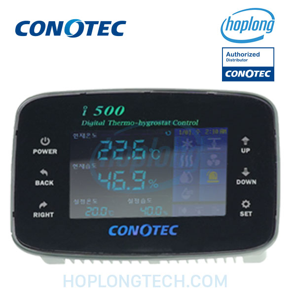 Bộ điều khiển nhiệt độ Conotec i 500 được thiết kế tối ưu cho người dùng